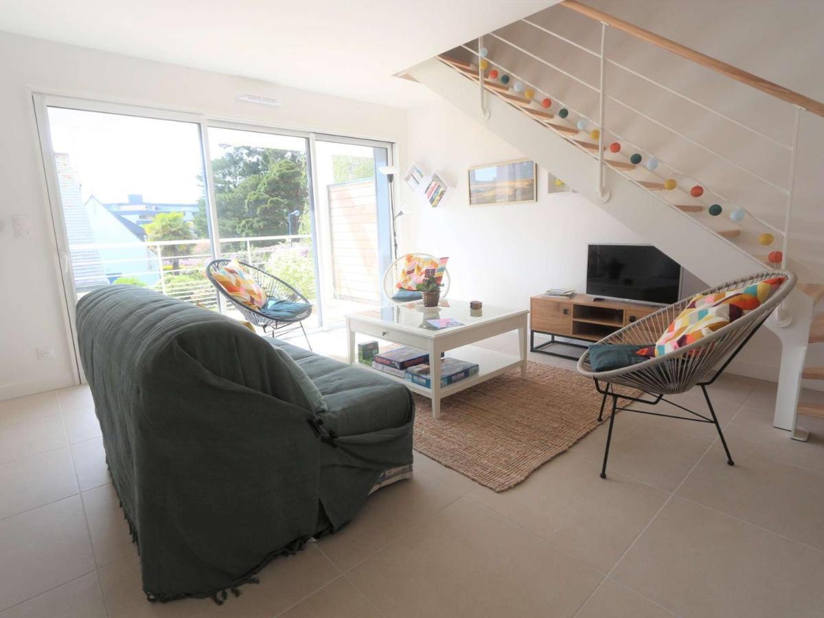 Duplex Lumineux A Benodet: Plage Et Thalasso A Pied, Terrasse, Parking Et Abri Velo Inclus - Fr-1-481-117 Exterior foto